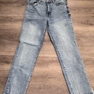 Kensie Light Blue Straight Leg Jeans